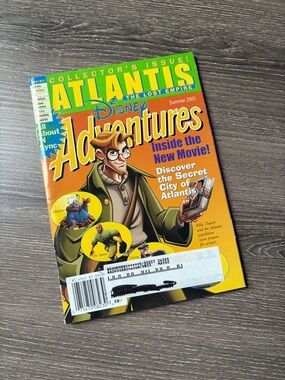 ❤️$9 Disney Adventures Magazine Summer 2001